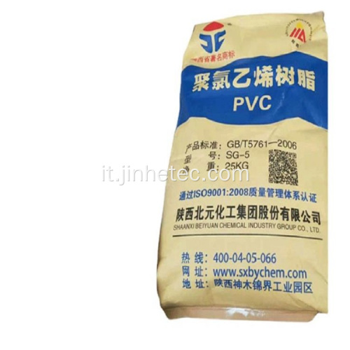 Acquirente di resina SG5 PVC dal Bangladesh